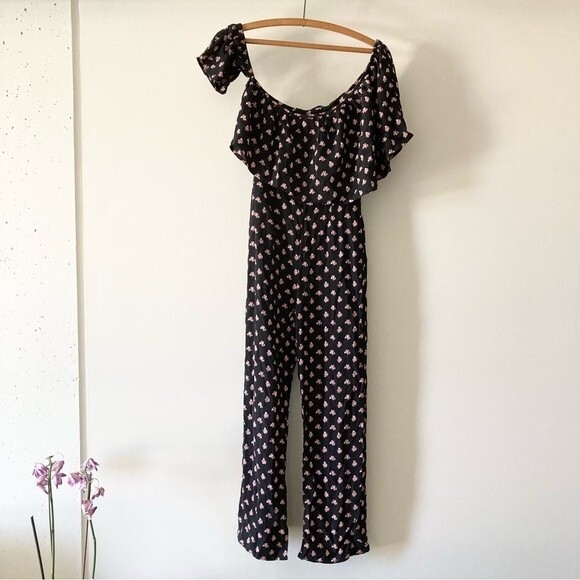 Flynn Skye Claire One-Shoulder Jumpsuit‎ XS - Picture 4 of 8